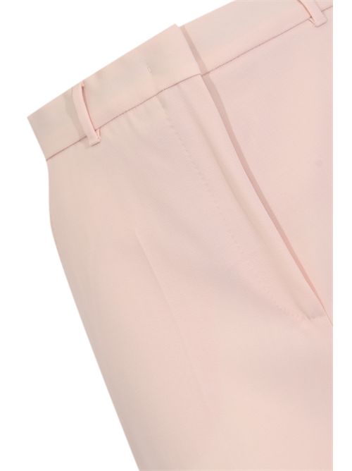 Pantalone MSTQUASAR in lana crepe satin Rosa MAX MARA STUDIO | 2616131041600047